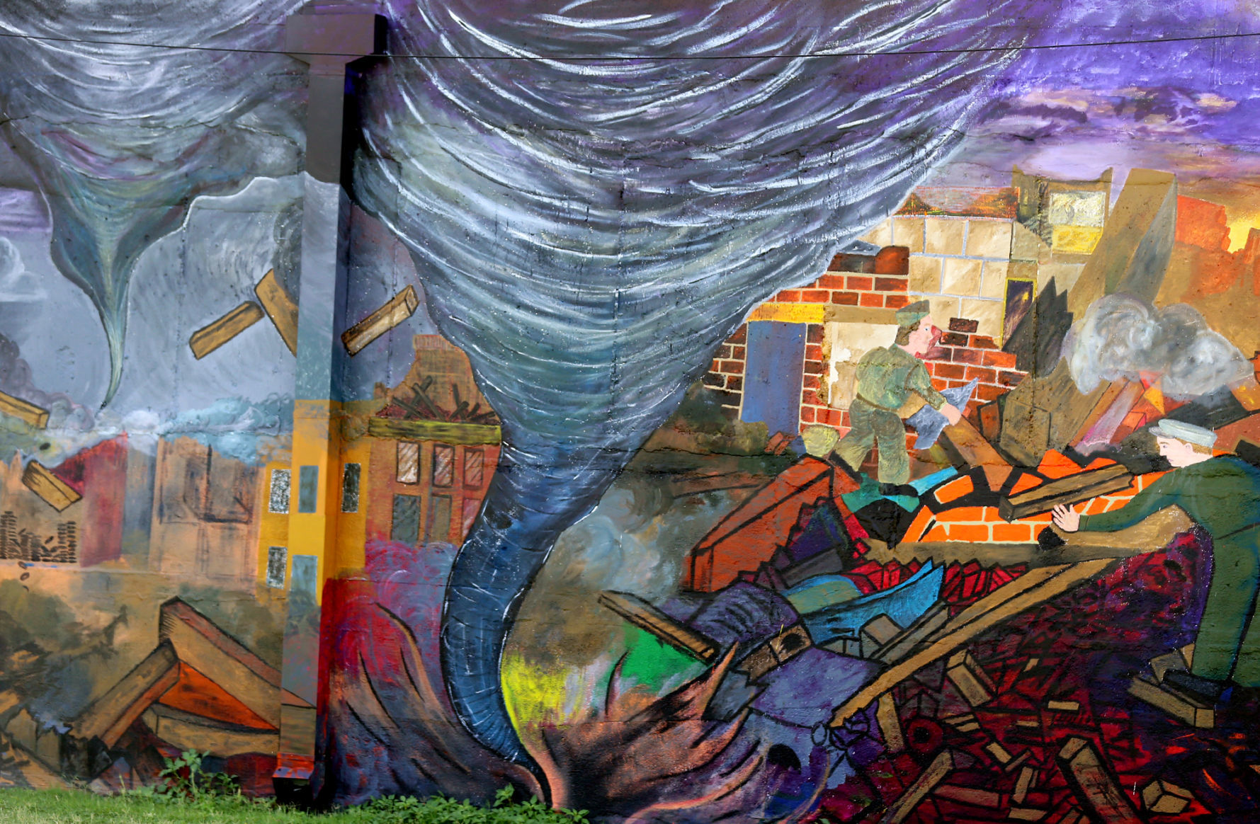 Diversified mural